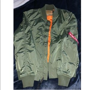 alpha industries bomber jacket